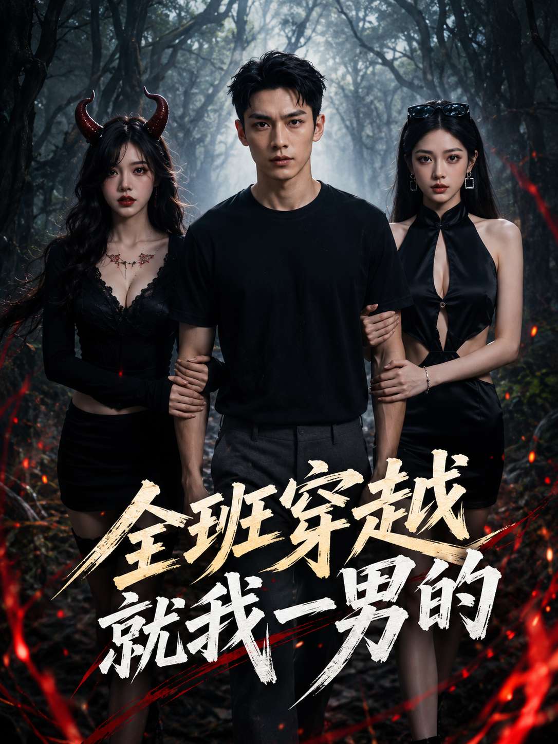 全班穿越：就我一男的